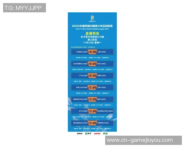 2025中国足协全国青少年女子足球锦标赛U18组精彩赛程全解析与赛事亮点展望